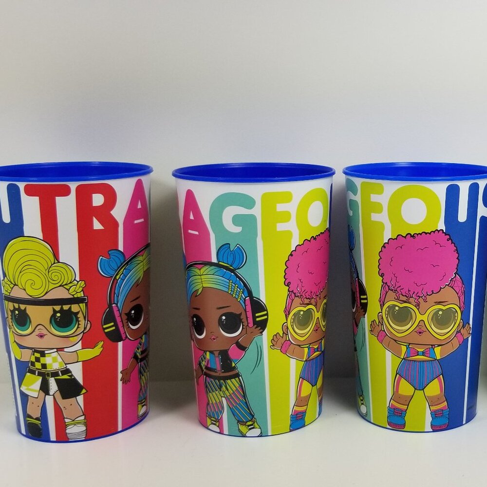 L.O.L. Outrageous tumblers set of 4 made in the USA